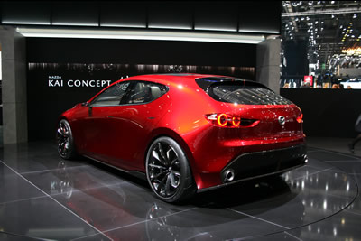 Mazda KAI Concept and SKYACTIV-X Engine Technology 